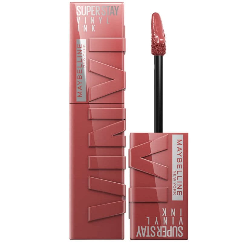 Maybelline New York Super Stay Vinyl Ink Liquid Shiny Lipstick - 115 peppy