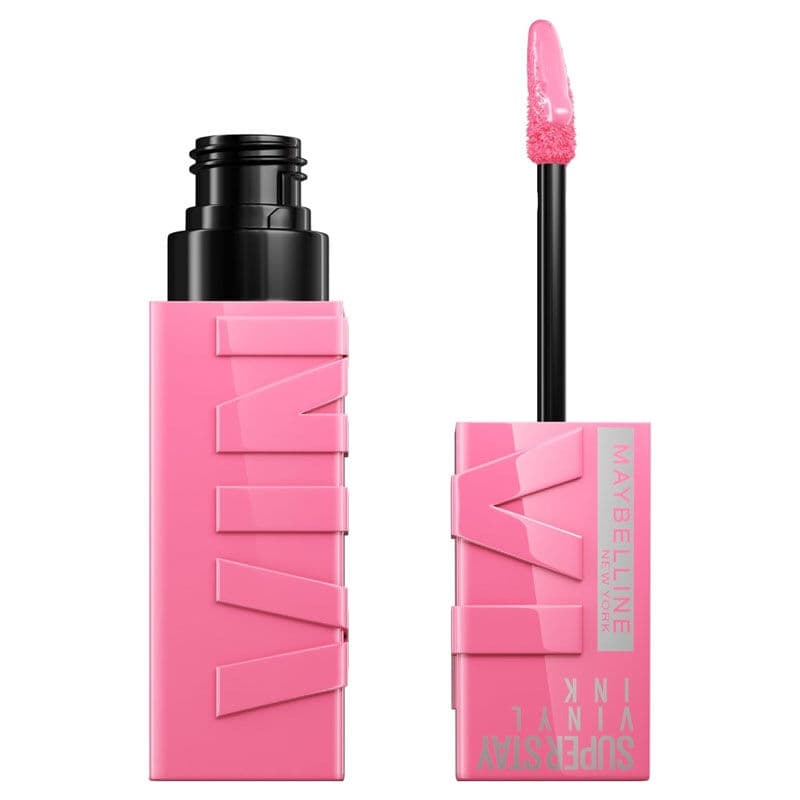 Maybelline New York Super Stay Vinyl Ink Liquid Shiny Lipstick - 155 upbeat