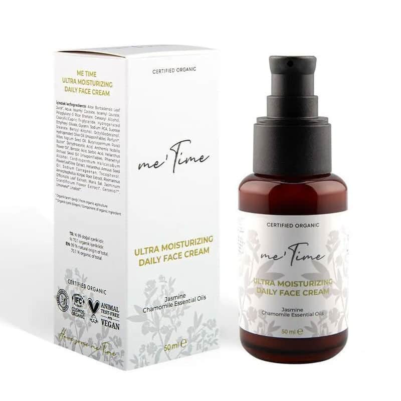 Me Time Organic Moisturizing Daily Face Care Cream 50 ml - 2