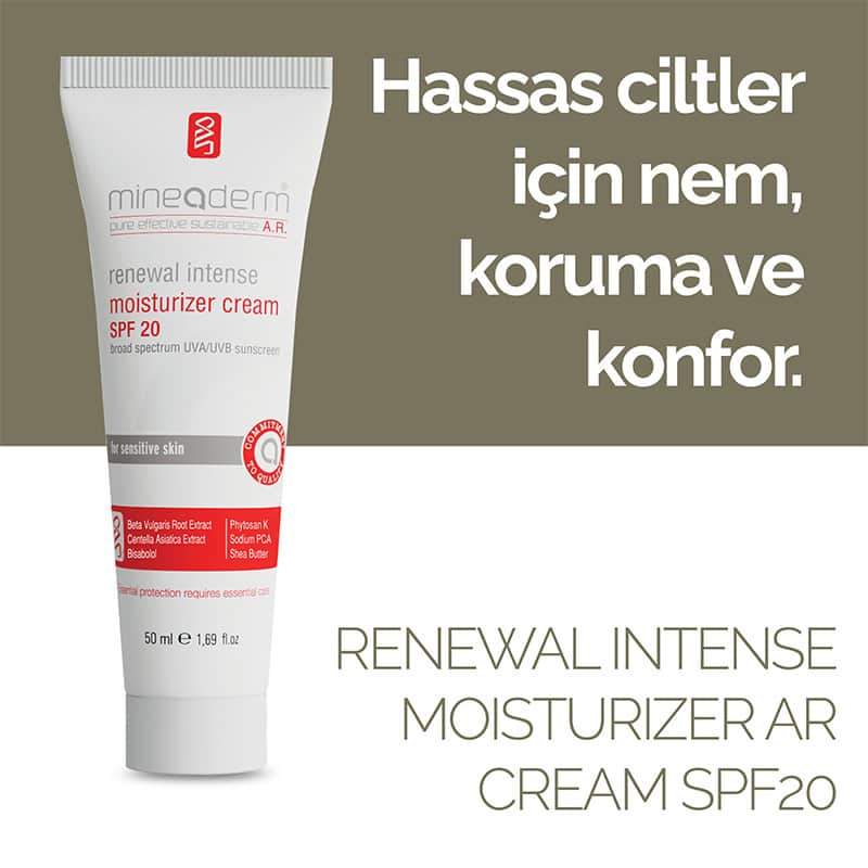 Mineaderm Renewal Intense Moisturizer Cream Spf20 50 ml - 4