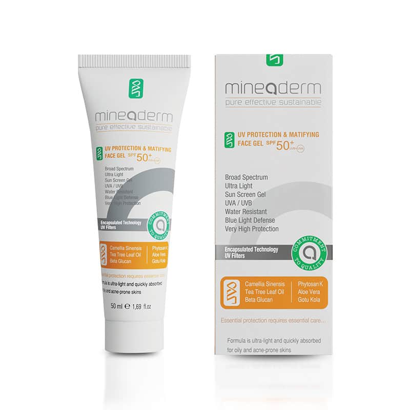 Mineaderm Uv Protection & Matifying Face Gel Spf50+ 50 ml - 1