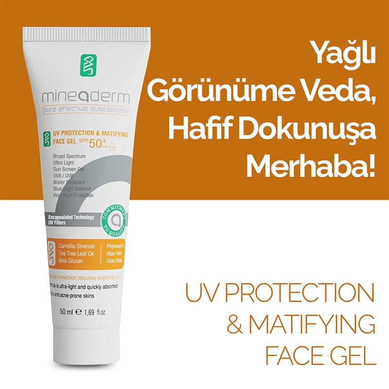 Mineaderm Uv Protection & Matifying Face Gel Spf50+ 50 ml - 3