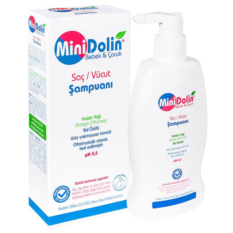 Minidolin Baby And Child Hair Body Shampoo 250 ml - 2