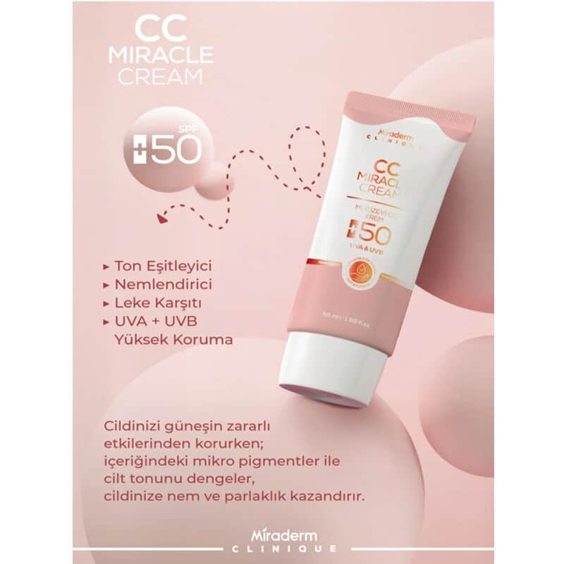Miraderm cc Miracle Spf 50 cc Cream 50 ml - 2