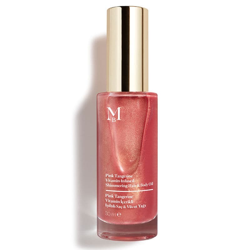 Misbahçe Pink Tangerine Vitamin-containing Shining Hair And Body Oil 30 ml