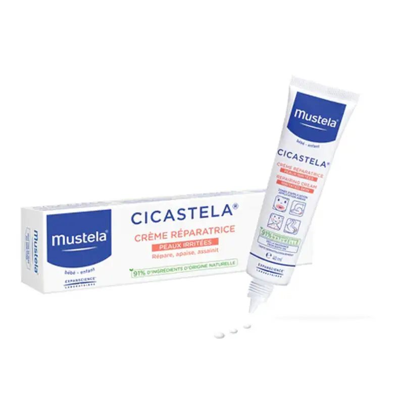 Mustela Cicastela Repairing Cream For Irritated Skin 40 ml - 3