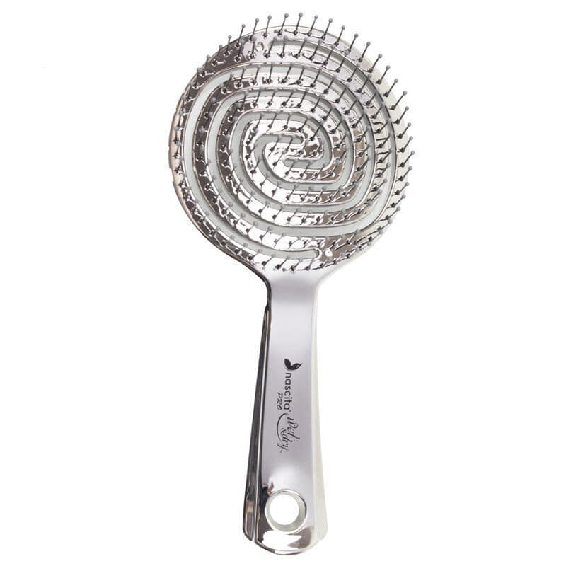 Nascita 3 D Flexi Control Opening Scanning Brush Silver