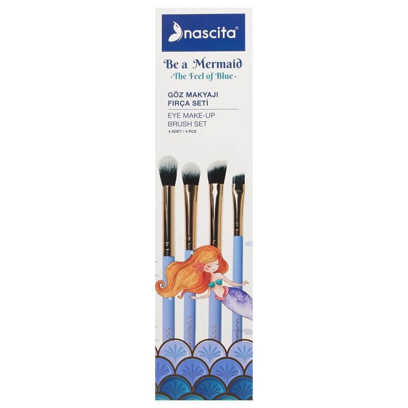 Nascita Be A Mermaid Eye Makeup Brush Set Blue 87 - 1