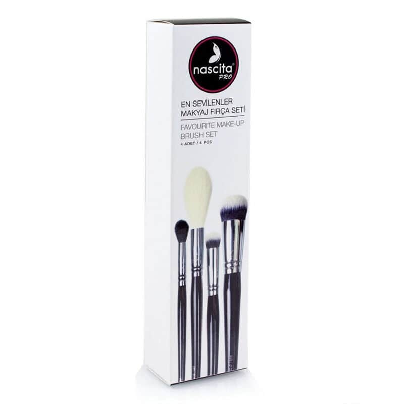 Nascita Most Popular Makeup Brush Set 4 pcs - 1