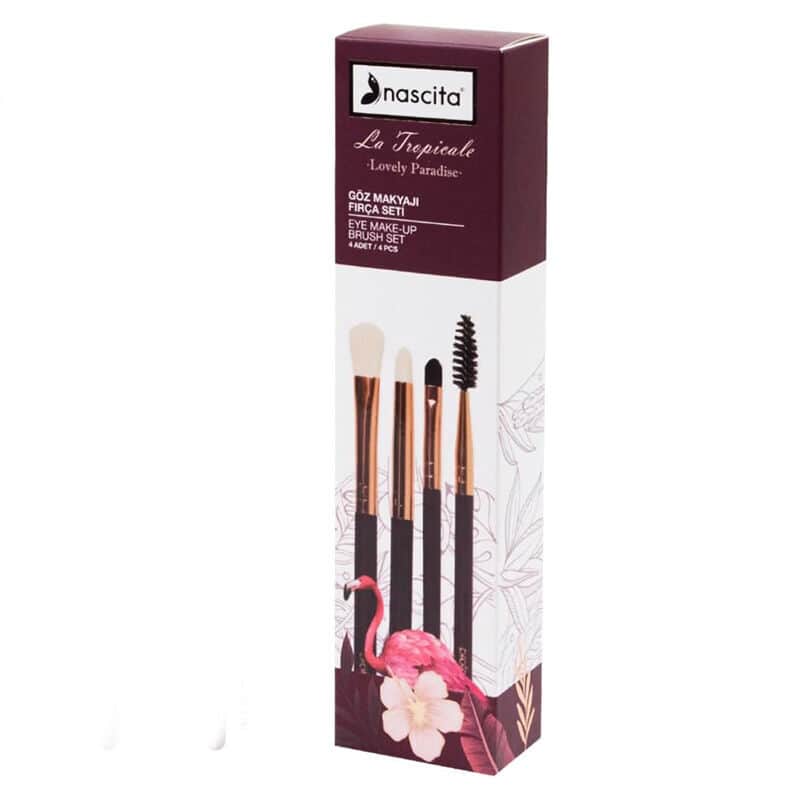 Nascita La Tropicale Eye Makeup Brush Set Bordeaux 94 - 1