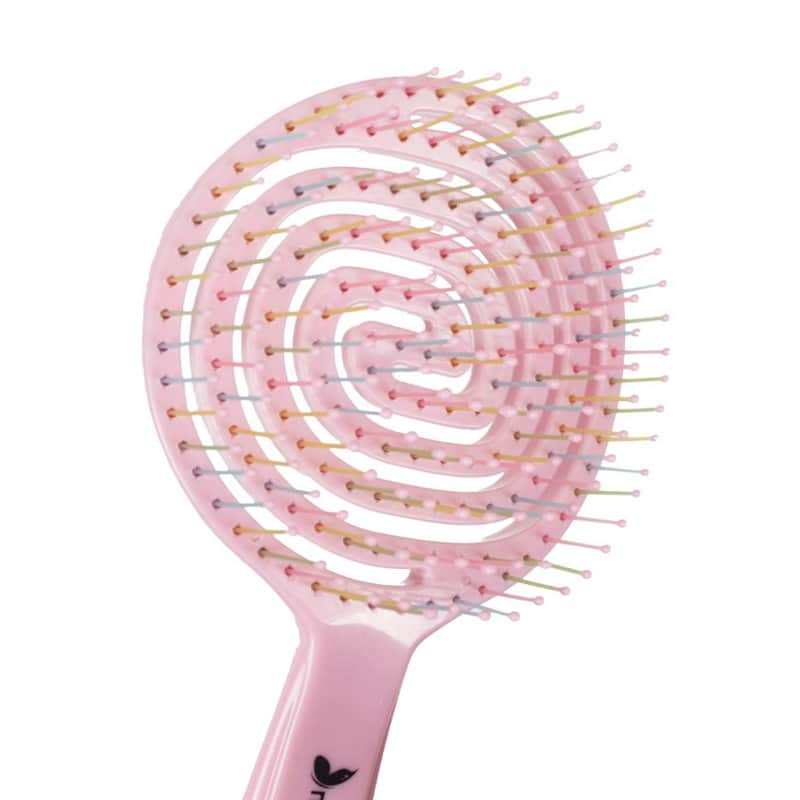 Nascita Pro 3 D Flexi Control Opening Comb Hair Brush Pink - 2