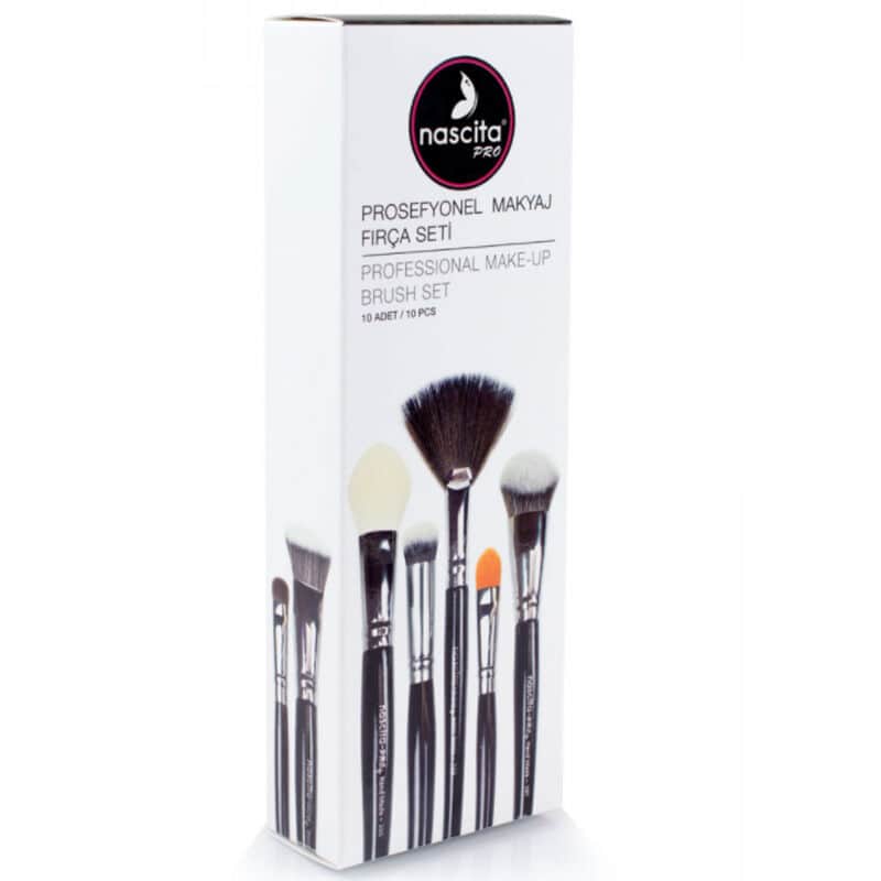 Nascita Pro Makeup Brush Set 10 pcs - 1