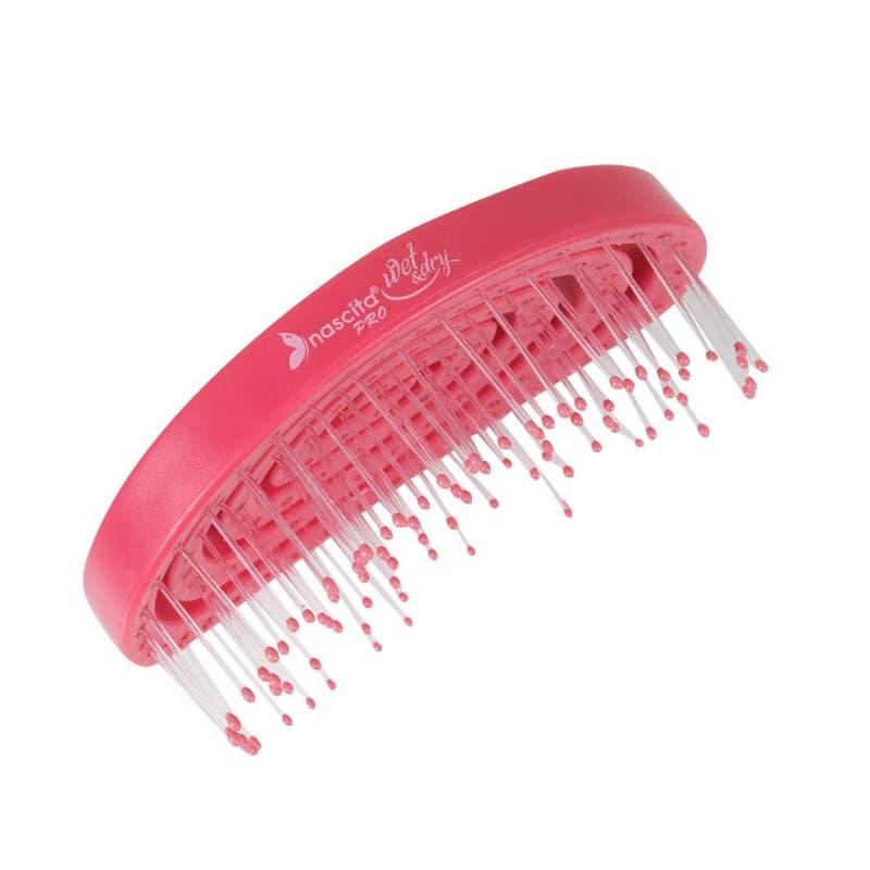 Nascita Pro 3 D Oval Hair Brush Pink- 31
