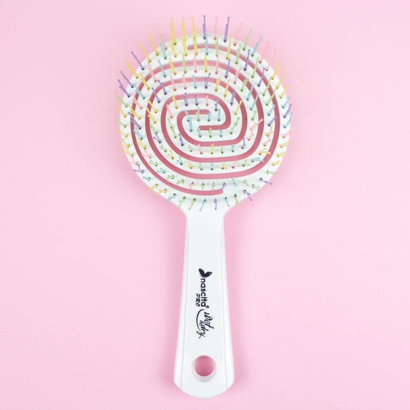 Nascita Pro 3 D Round Hair Brush-05 white
