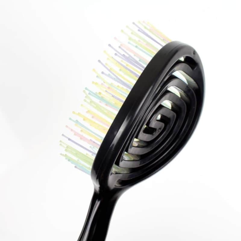 Nascita Pro 3 D Round Hair Brush-05 black - 2