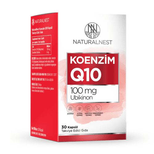 Naturalnest Coenzyme Q10 30 hard Capsules - 1