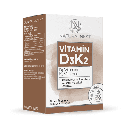 Naturalnest Vitamin D3 k2 drops 10 ml - 1