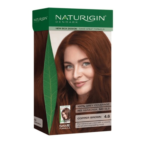 Naturigin Organic Hair Dye 4.6 copper Brown