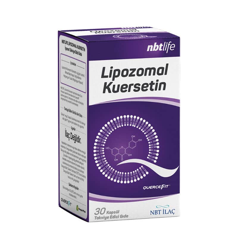 Nbt Pharmaceuticals Liposomal Quercetin Supplement Food 30 capsules - 1