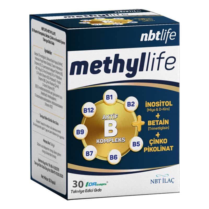 Nbt Pharmaceuticals Methllife Supplementary Food 30 capsules - 1