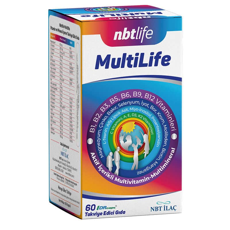 NBT Life Multilife Food Supplement 60 capsules - 1