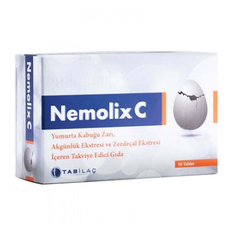 TAB Nemolix C Food Supplement 30 tablets - 1