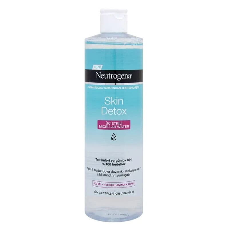 Neutrogena Skin Detox Triple Action Micellar Water 400 ml