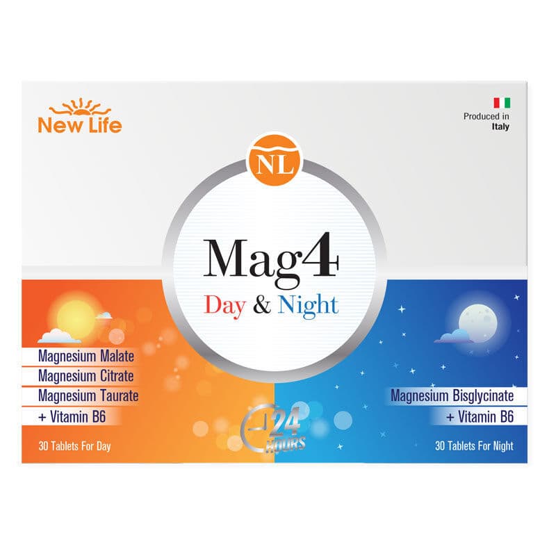 New Life Mag4 day Night 60 tablets