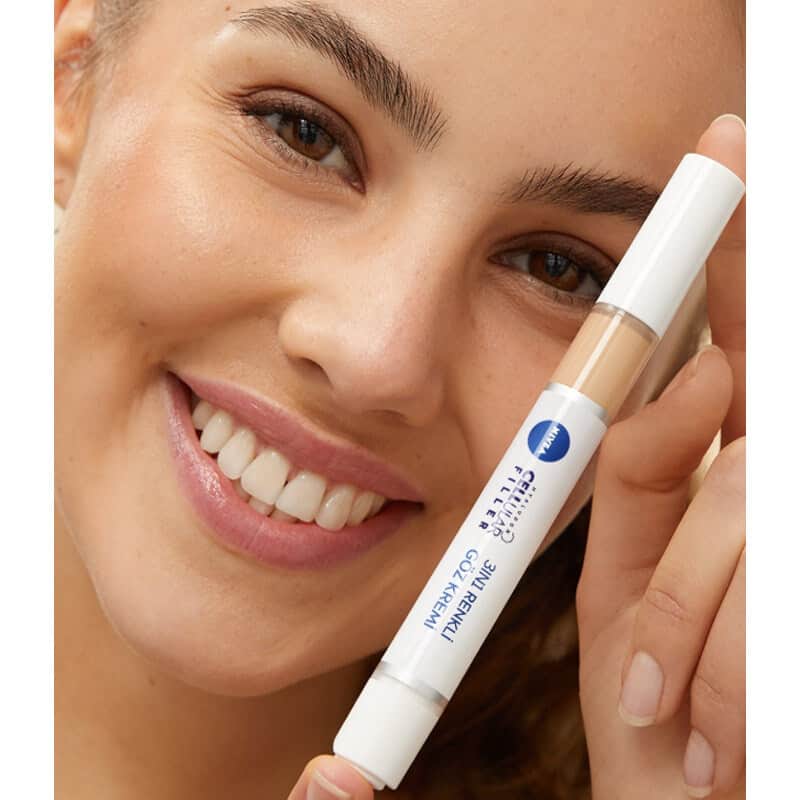 Nivea Dark Circle Concealer Eye Care Cream Hyaluron Cellular Filler 15 ml Light Tone - 1