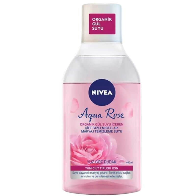 Nivea Aqua Rose Make-up Remover Water 400 ml - 1