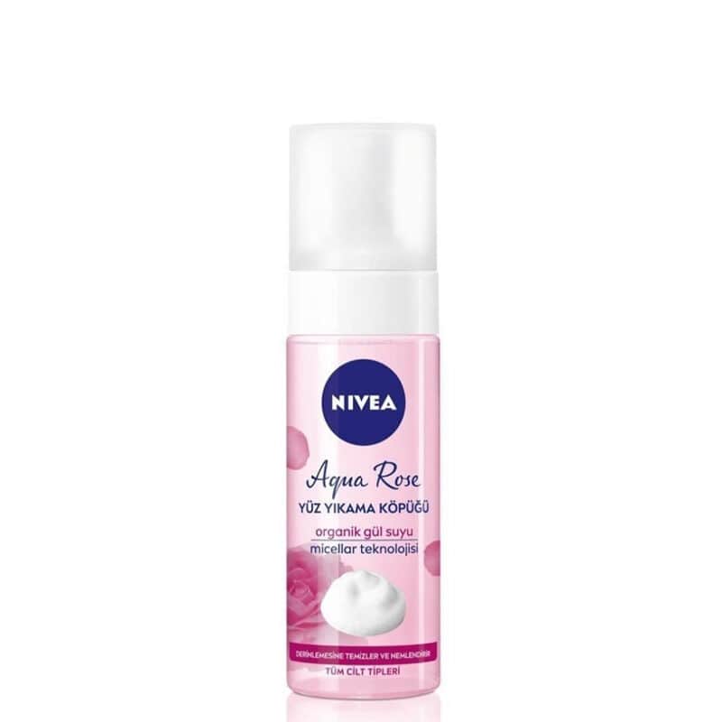 Nivea Aqua Rose Face Wash Foam 150 ml - 1