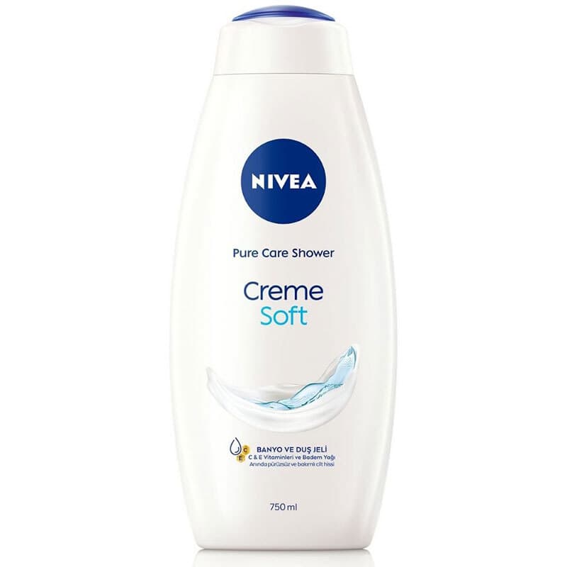 Nivea Creme Soft Bath And Shower Gel 750 ml
