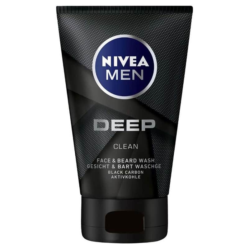 Nivea Deep Dimension Face And Beard Wash Gel 100 ml - 1