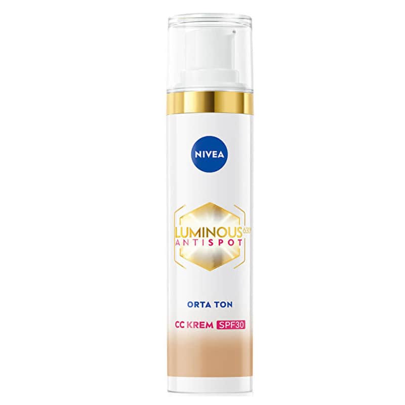 Nivea Luminous630 Anti-Dark Spot CC Face Cream SPF30 Medium Tone 40 ml - 1