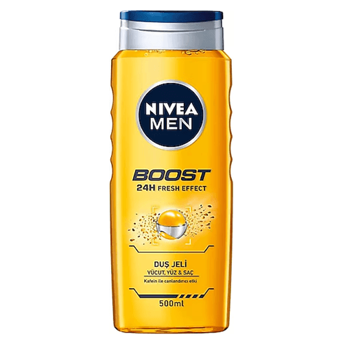 Nivea Men Boost 24 h Fresh Effect Shower Gel 500 ml - 1
