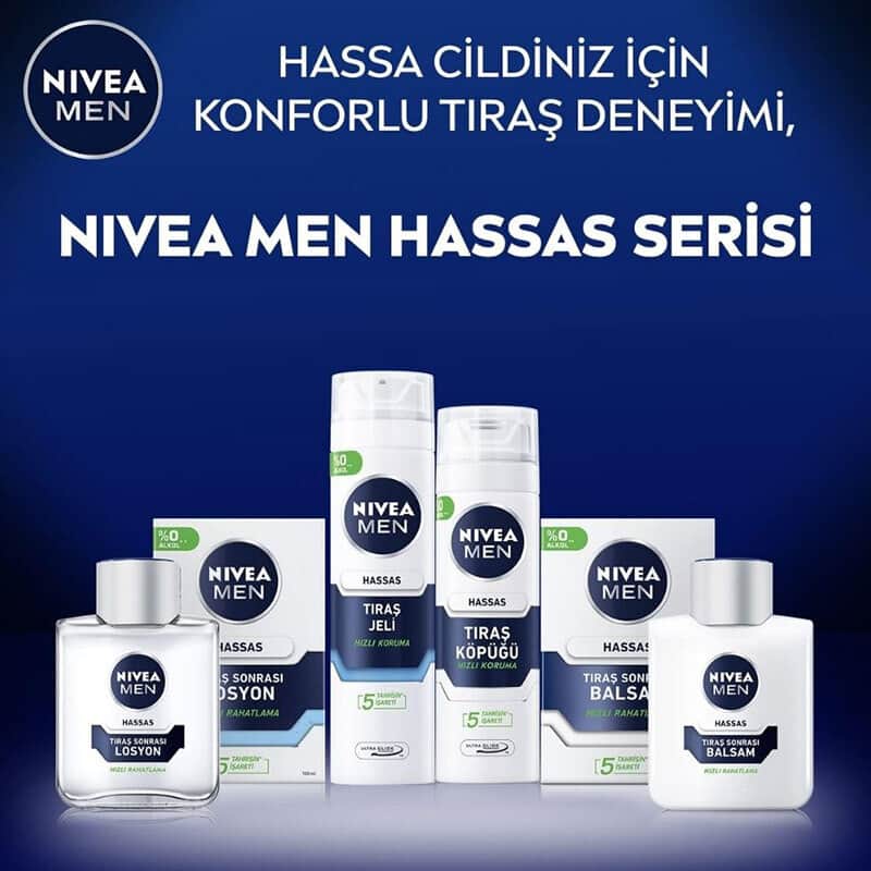 Nivea Men Sensitive Shave Gel 200 ml - 4