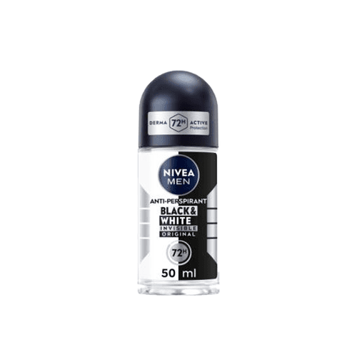 Nivea Men Invisible Black And White Original 72 h Roll On 50 ml