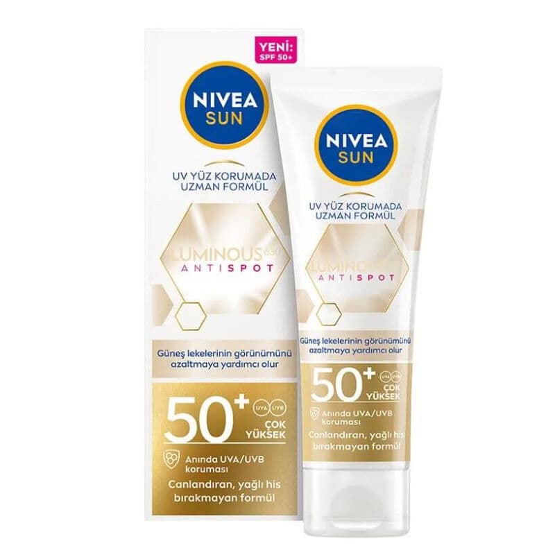 Nivea Sun Luminous630 anti Spot Anti Blemish Spf 50 sun Cream 40 ml