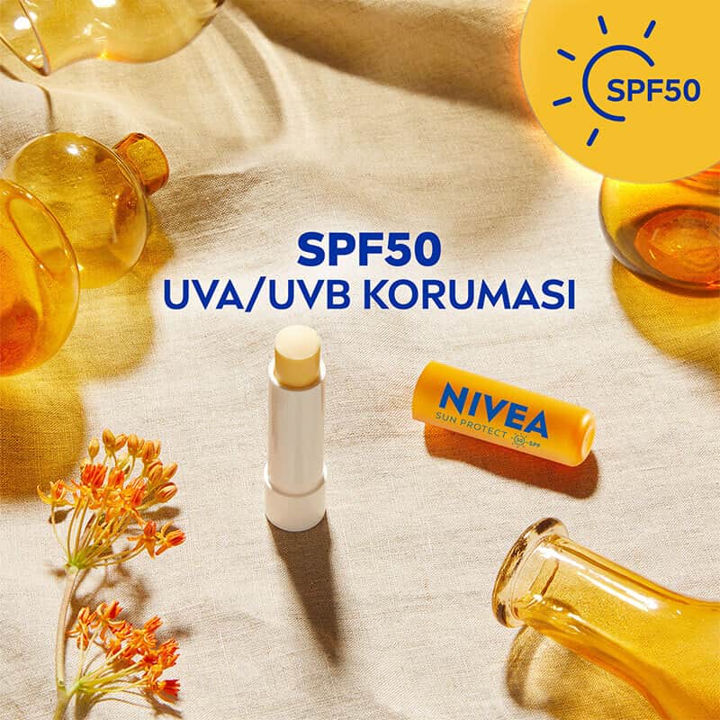 Nivea Sun Spf50+ Protection Lip Balm 4.8 g - 2