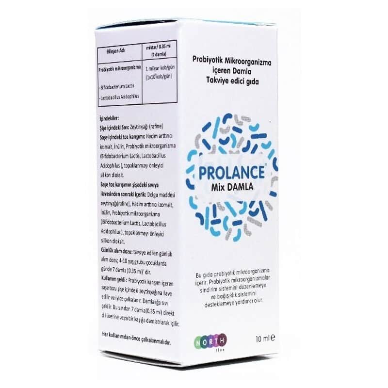 North Line Prolance Food Supplement Containing Probiotics 10 ml - 1
