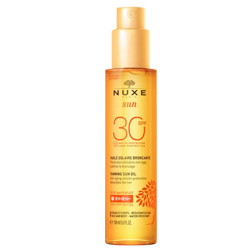 Nuxe Huile Bronzante Haute Protection Spf30 150 ml