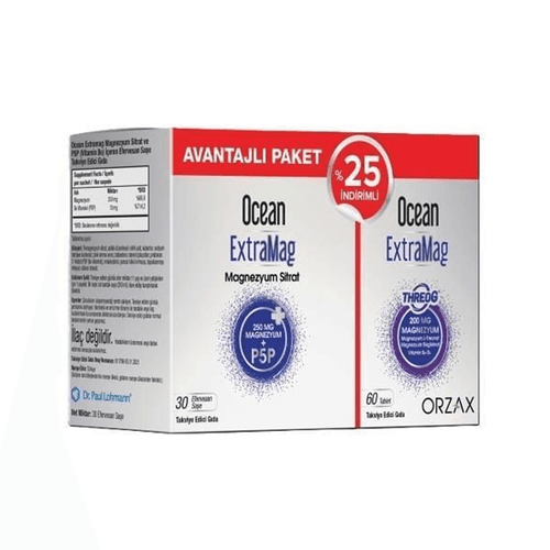 Orzax Ocean Extramag 30 sachet + Extramag Threog 60 tablets