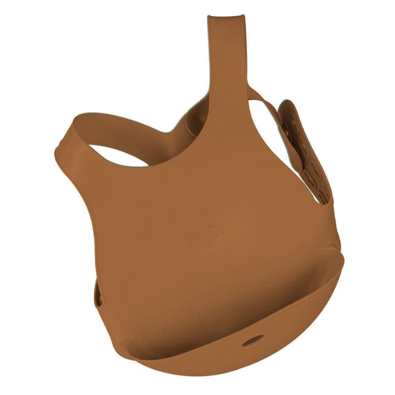 Oioi Bib 6+ Months - Woody Brown