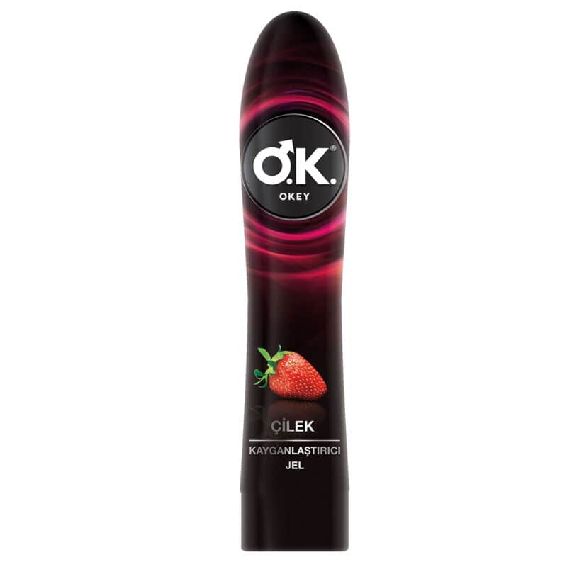 Okey Lubricating Gel Strawberry 100 ml - 1