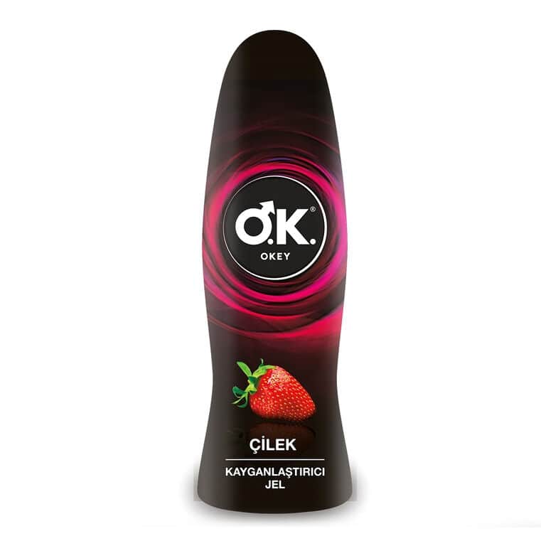 Okey Lubricating Gel Strawberry 50 ml - 1
