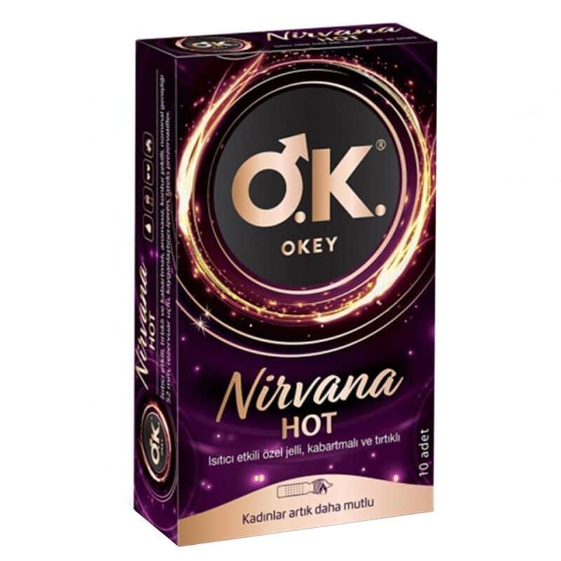 Okey Nirvana Hot Condom 10 pcs - 1
