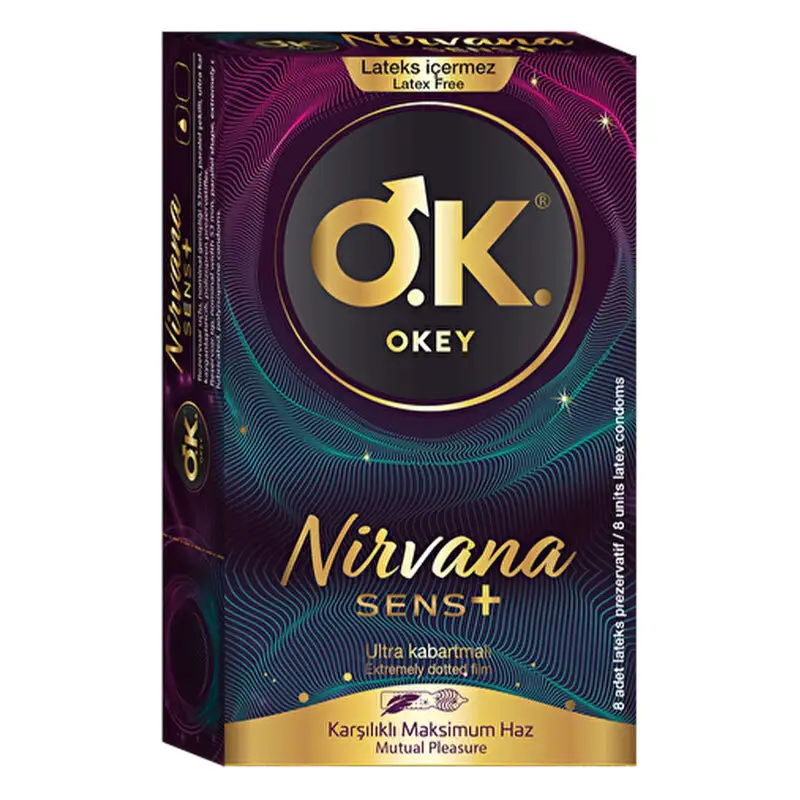Okey Nirvana Sens Condom 8 pack - 1