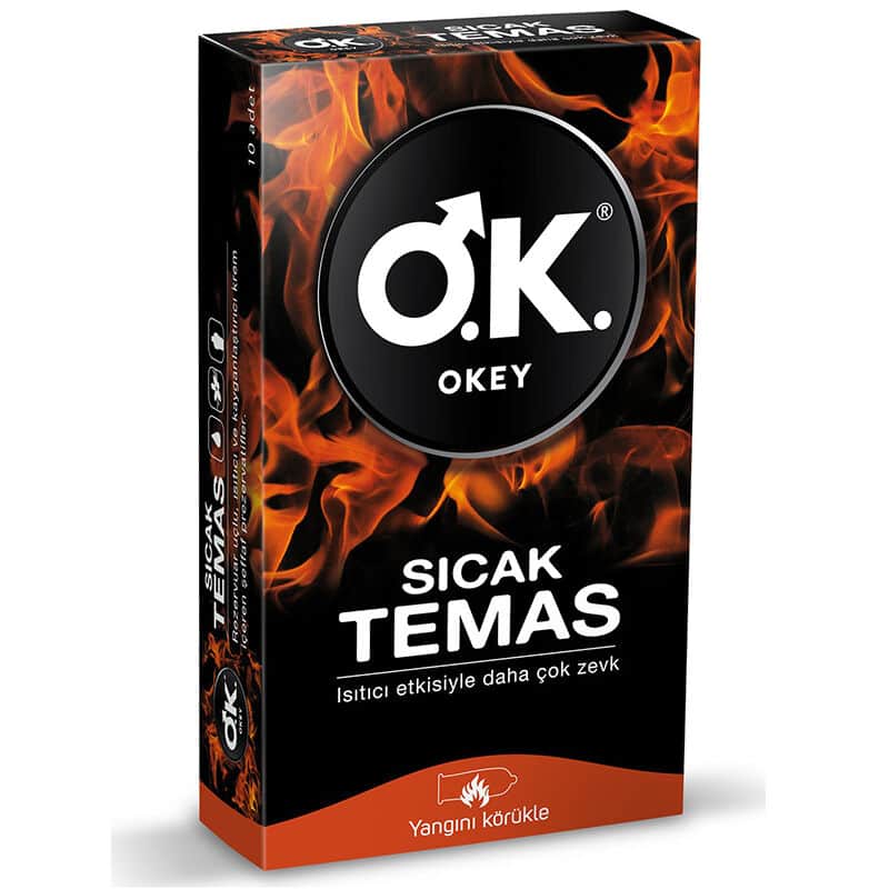 Okey Hot Contact Condom 10 pcs - 1