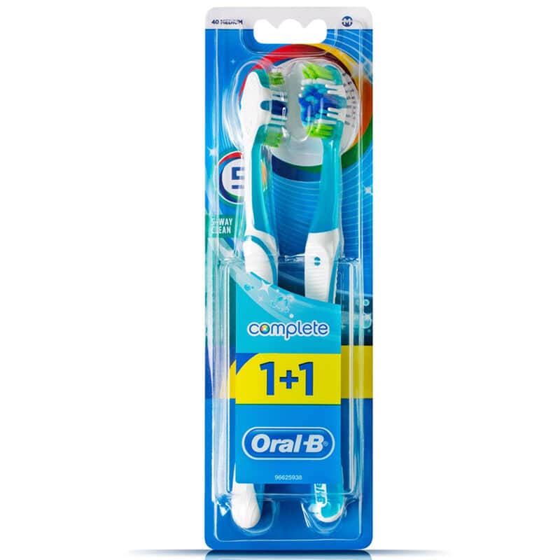 Oral-b Complete 5 zone Cleaning 1+1 medium - 1