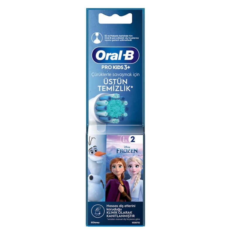 Oral-b Frozen 2-pack Toothbrush Replacement Head - 1